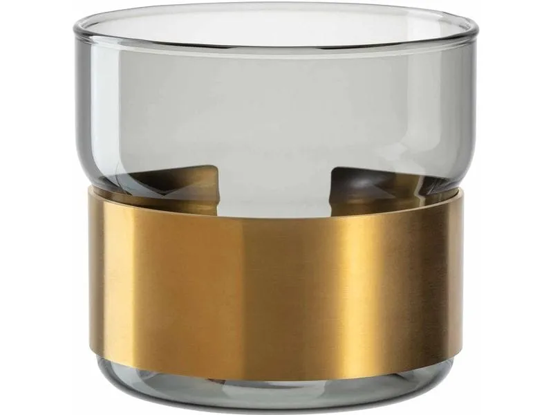 Leonardo Tischlicht Silenzio 19 cm, Gold/Transparent Leonardo Tischlicht Silenzio 19 cm, Gold/Transparent
