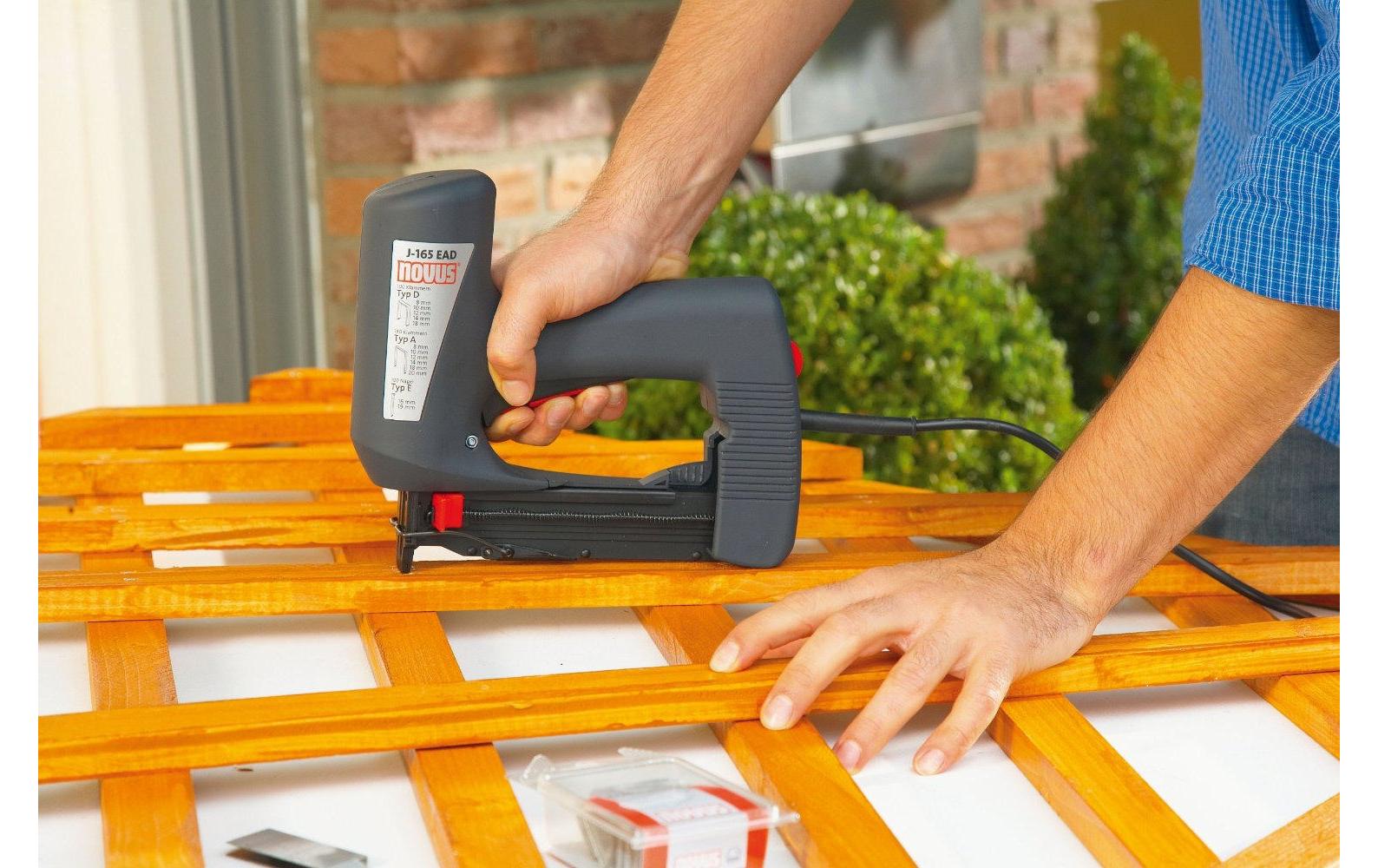 Novus Elektro-Tacker J-165 extra power