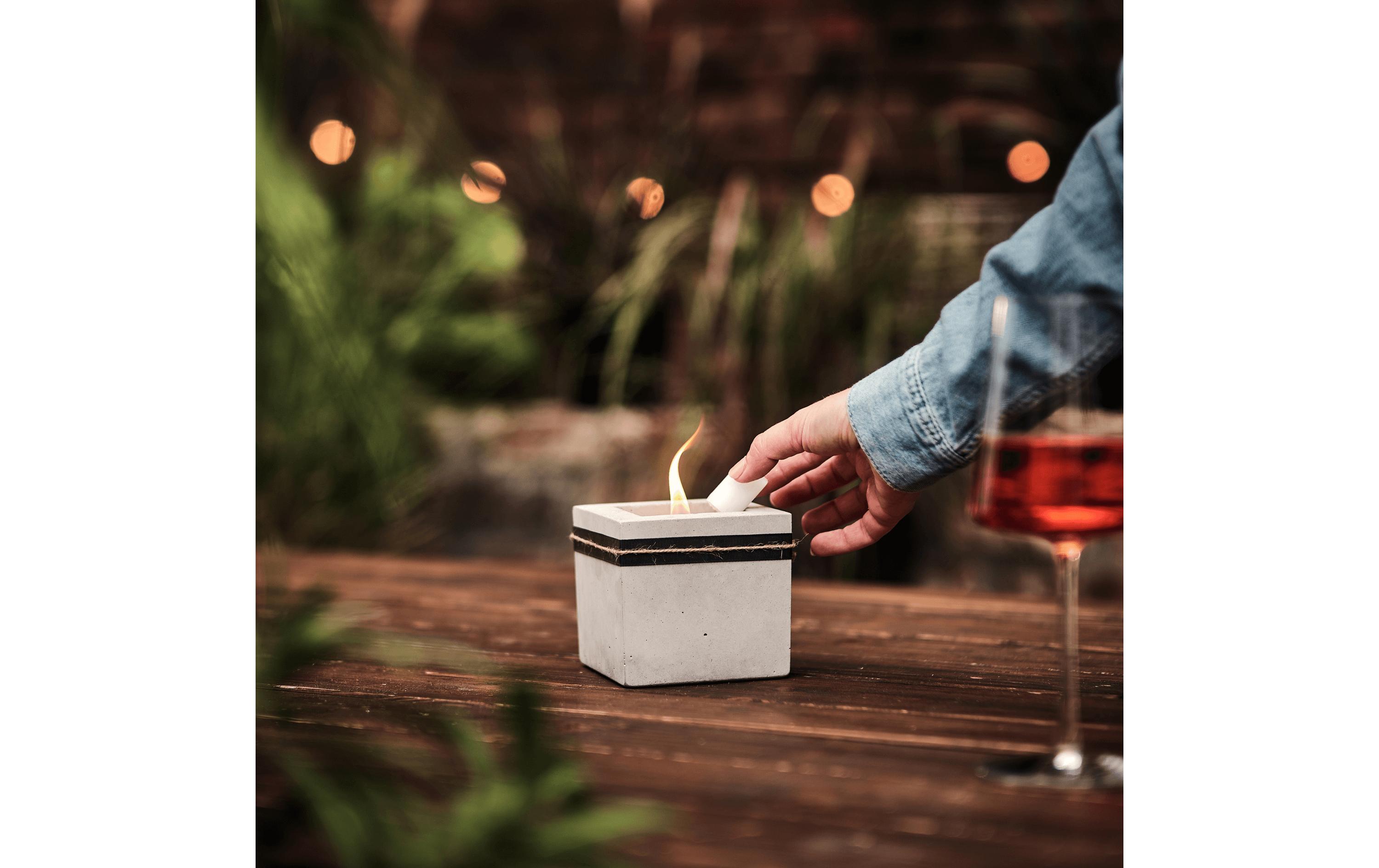 Beske Betonfeuer Pico' 10 x 10 x 10 cm