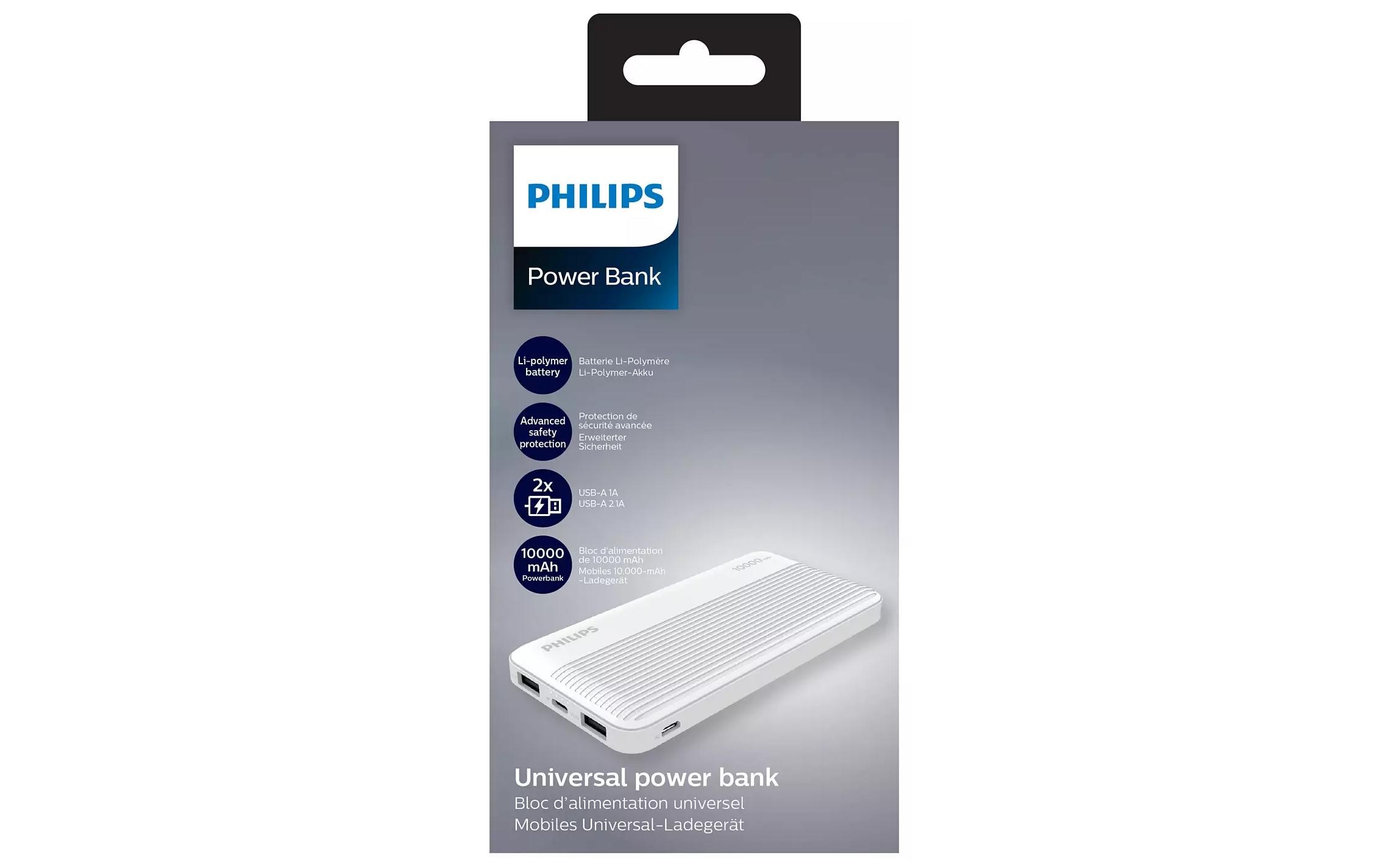 Philips Powerbank DLP7719N/04 10000 mAh Philips Powerbank DLP7719N/04 10000 mAh