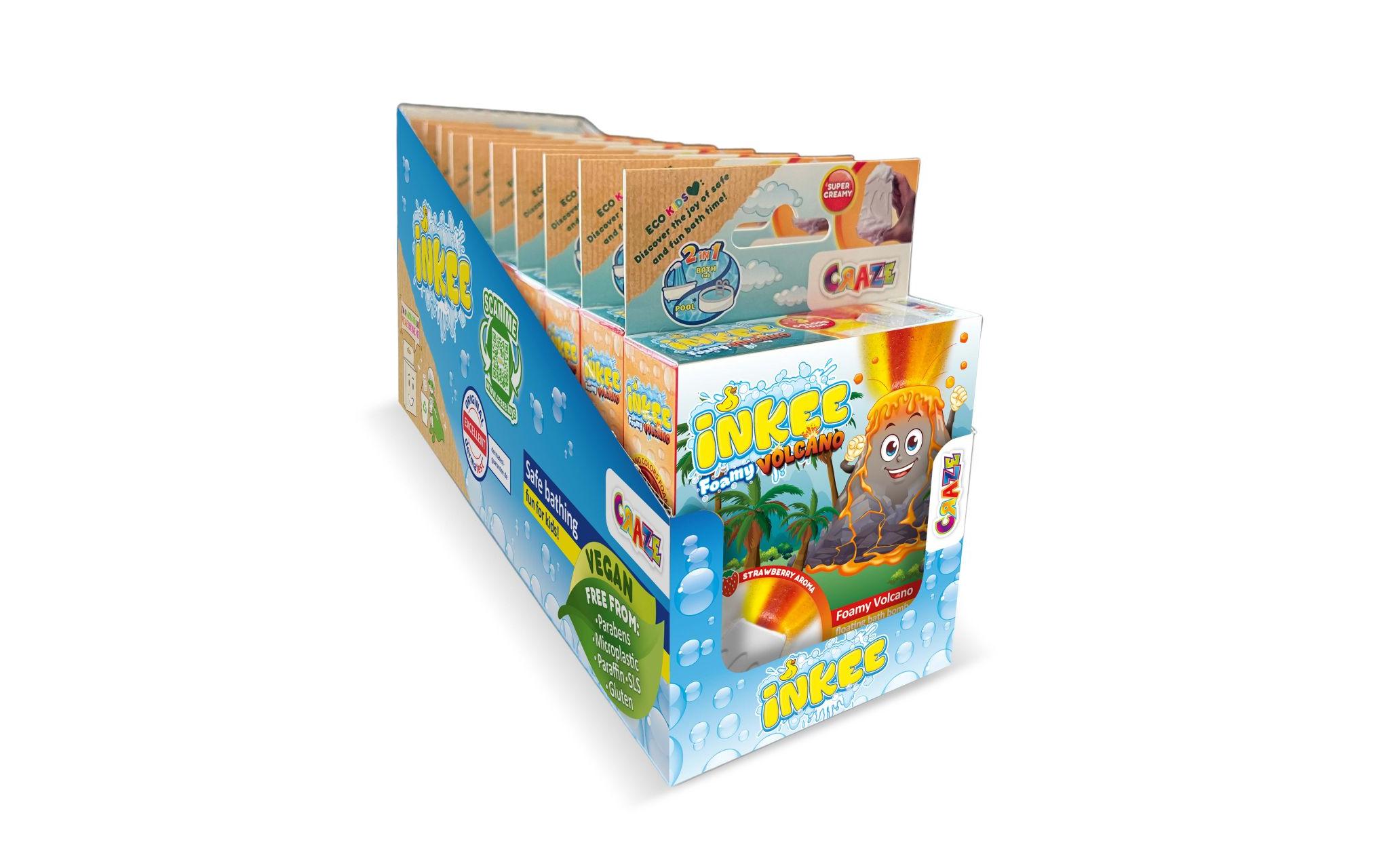 Craze Badespass Inkee Foamy Volcano 1 Stück Craze Badespass Inkee Foamy Volcano 1 Stück