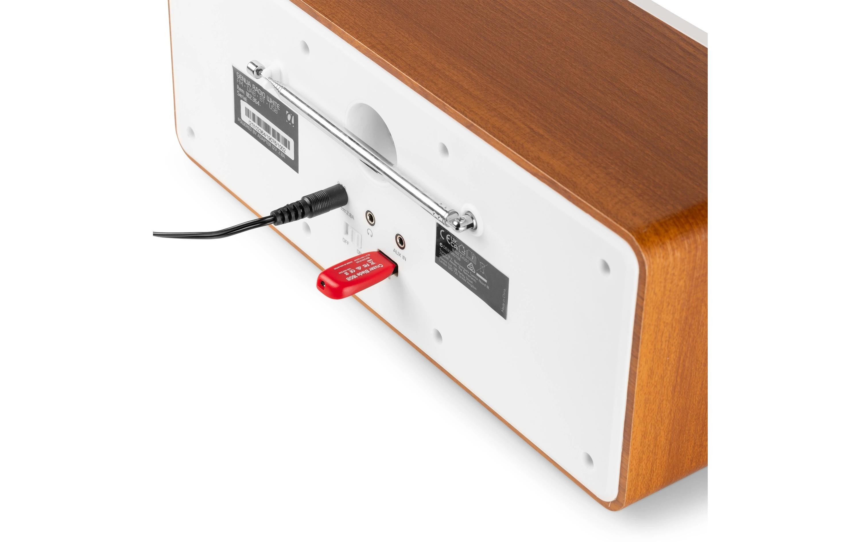 Audizio DAB+ Radio Genua Weiss