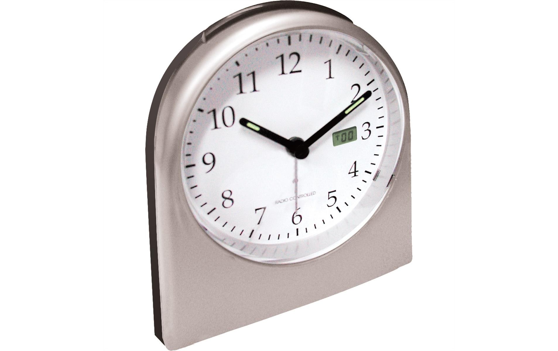 Technoline Funkwecker WT755 Silber