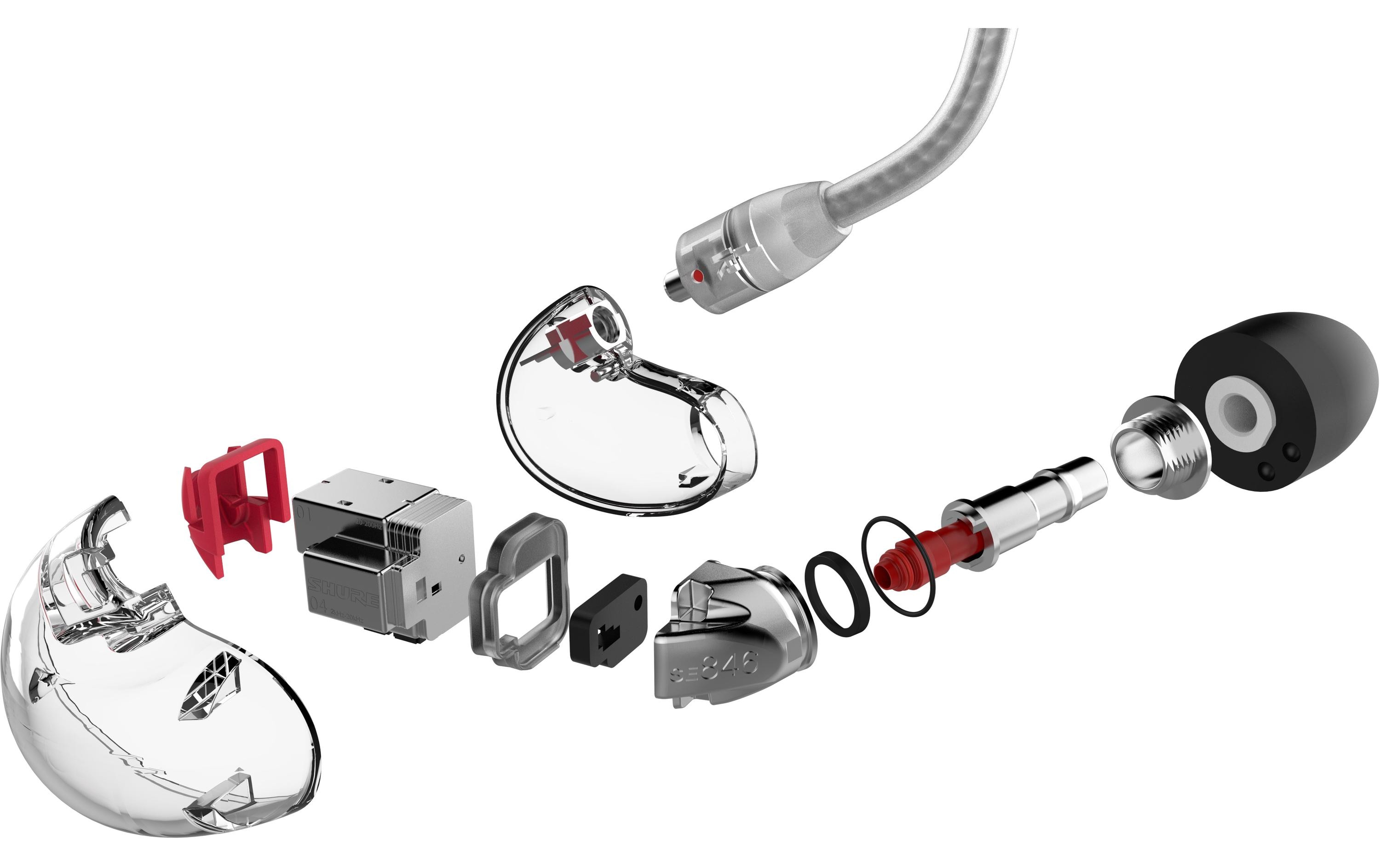 Shure In-Ear-Kopfhörer SE846 2te Generation – Transparent
