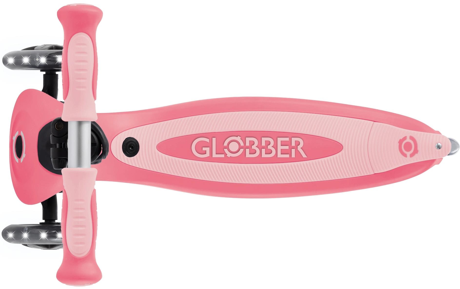 GLOBBER Scooter GO UP Baby Lights 360° Pink