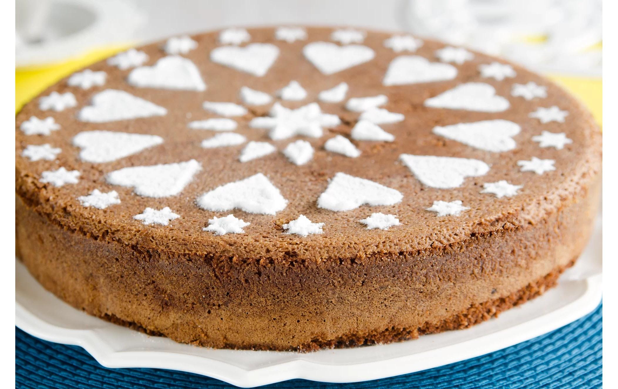 Städter Tortenschablone Weiss, 28 cm