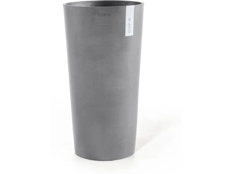 Ecopots Blumentopf Amsterdam High Ø 76 cm Hellgrau
