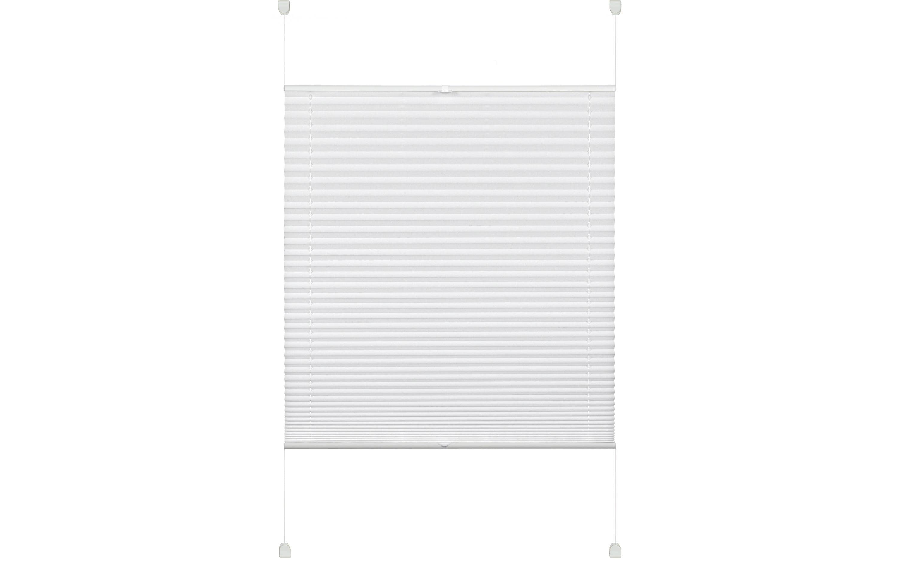 Gardinia EF Plissee Pia 45 x 130 cm, Weiss