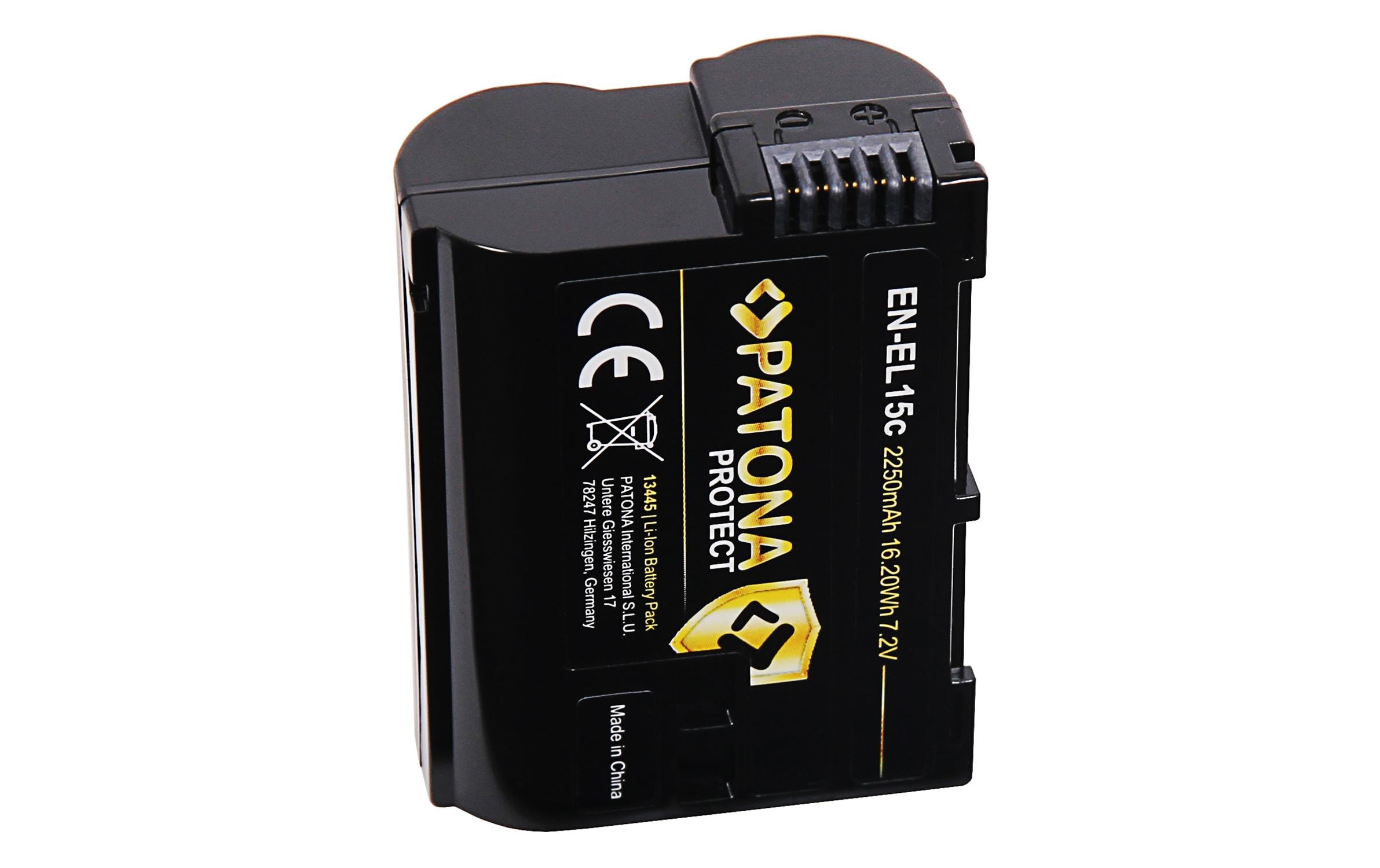 Patona PROTECT Akku für Nikon Z5, Z6, Z6II, Z7 und Z8D500