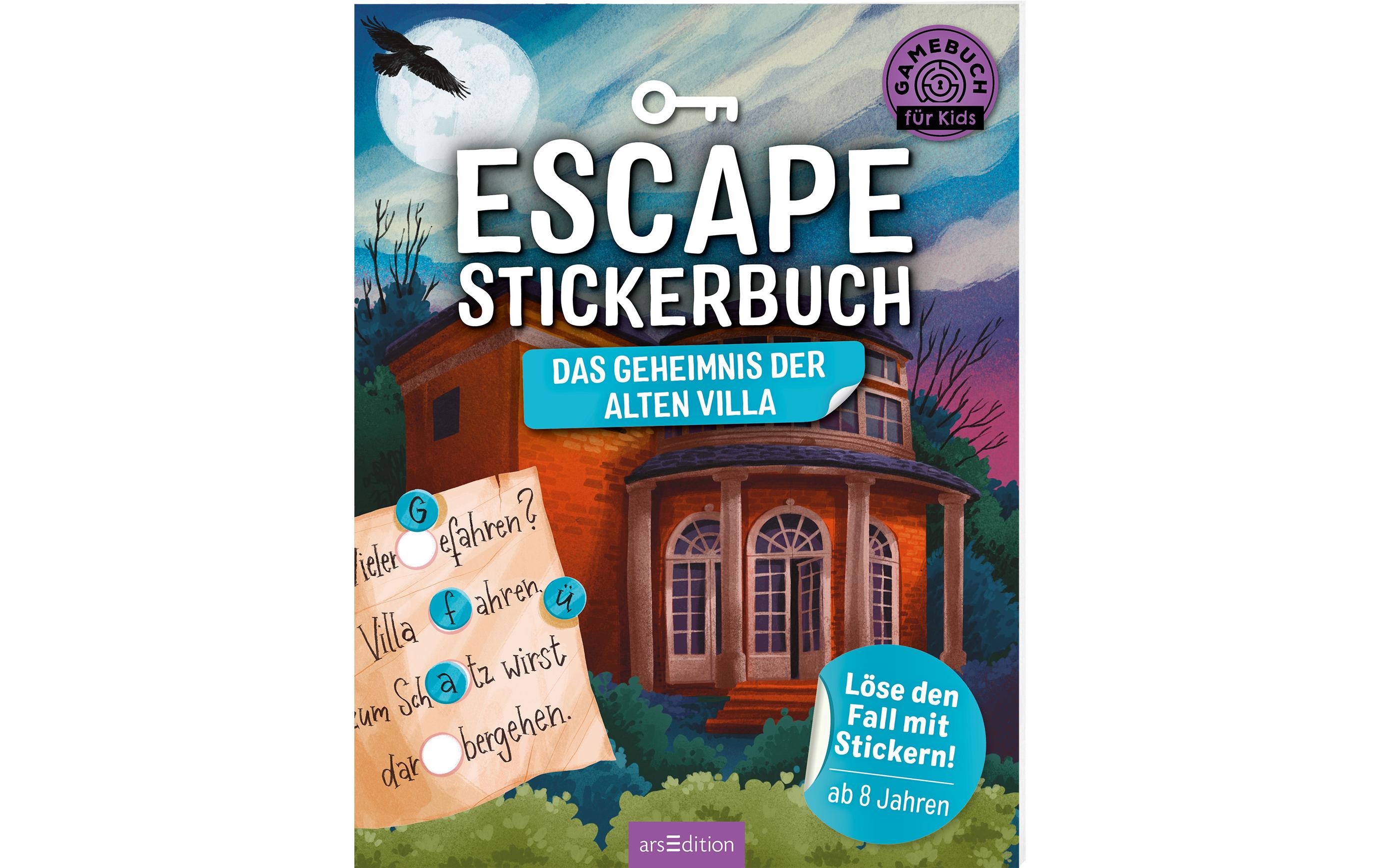 Buchzentrum Escape-Stickerbuch: Das Geheimnis der alten Villa 32 Seiten Buchzentrum Escape-Stickerbuch: Das Geheimnis der alten Villa 32 Seiten
