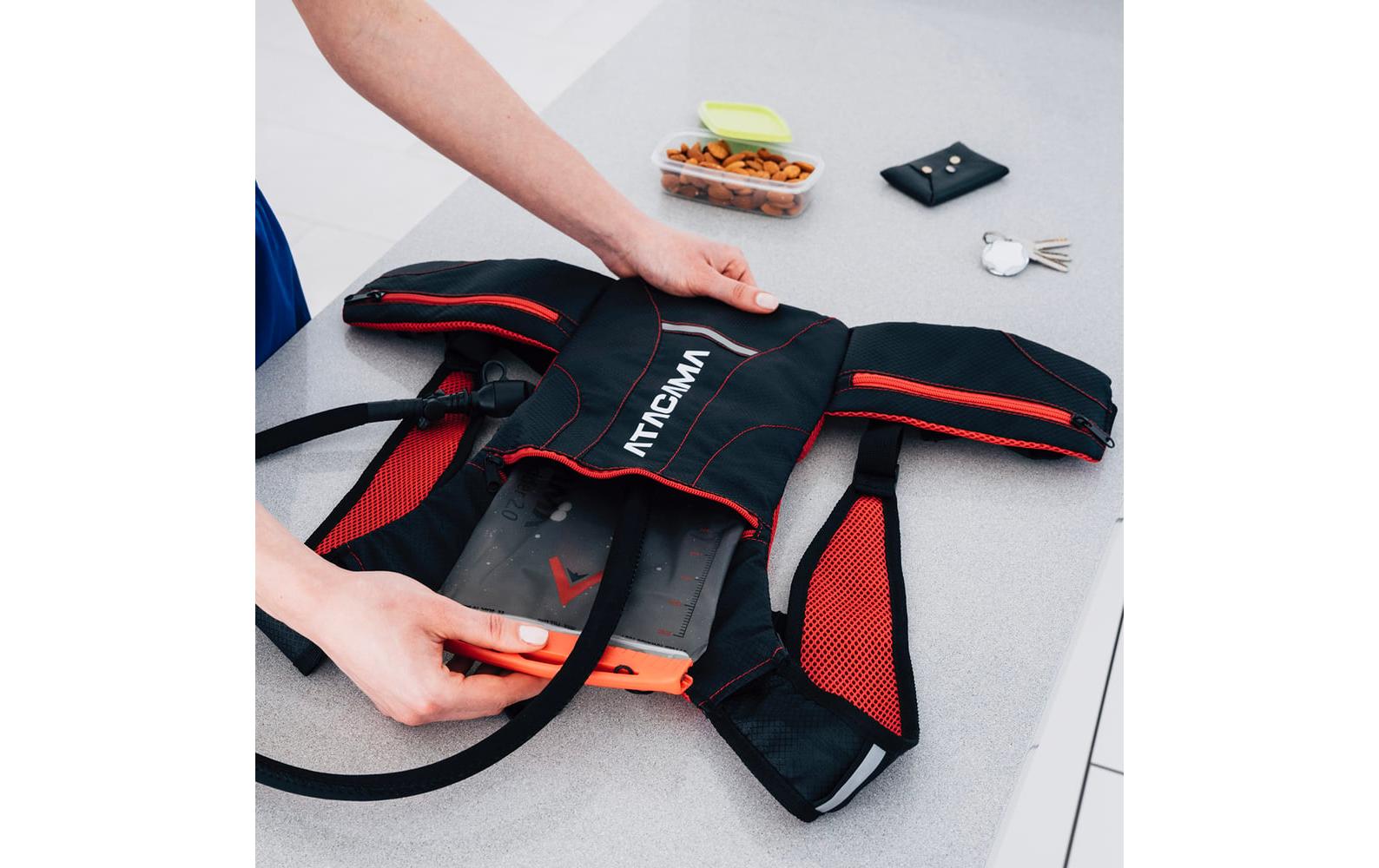 Atacama Rucksack mit Blase, Blau