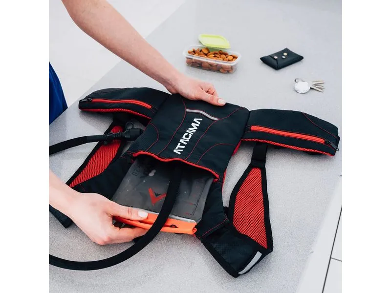 Atacama Atacama Backpack mit Trinkblase rot Atacama Atacama Backpack mit Trinkblase rot