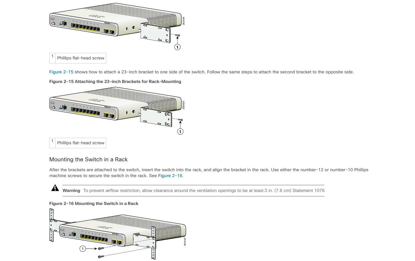Cisco Rackmount Kit RCKMNT-19-CMPCT