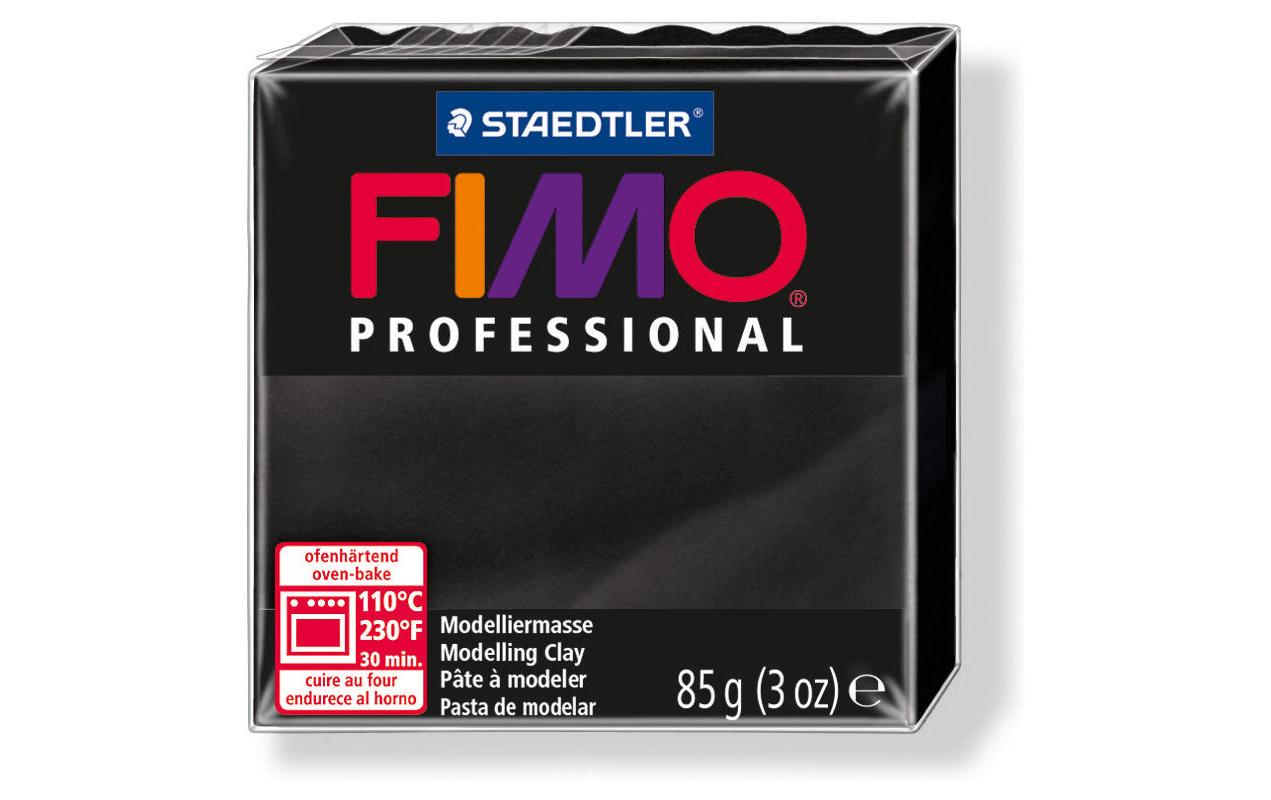 Fimo Modelliermasse Professional Schwarz