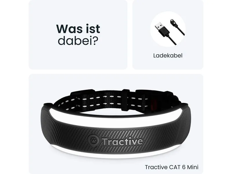 tractive Tractive CAT 6 mini – black 3-8 kg tractive Tractive CAT 6 mini – black 3-8 kg