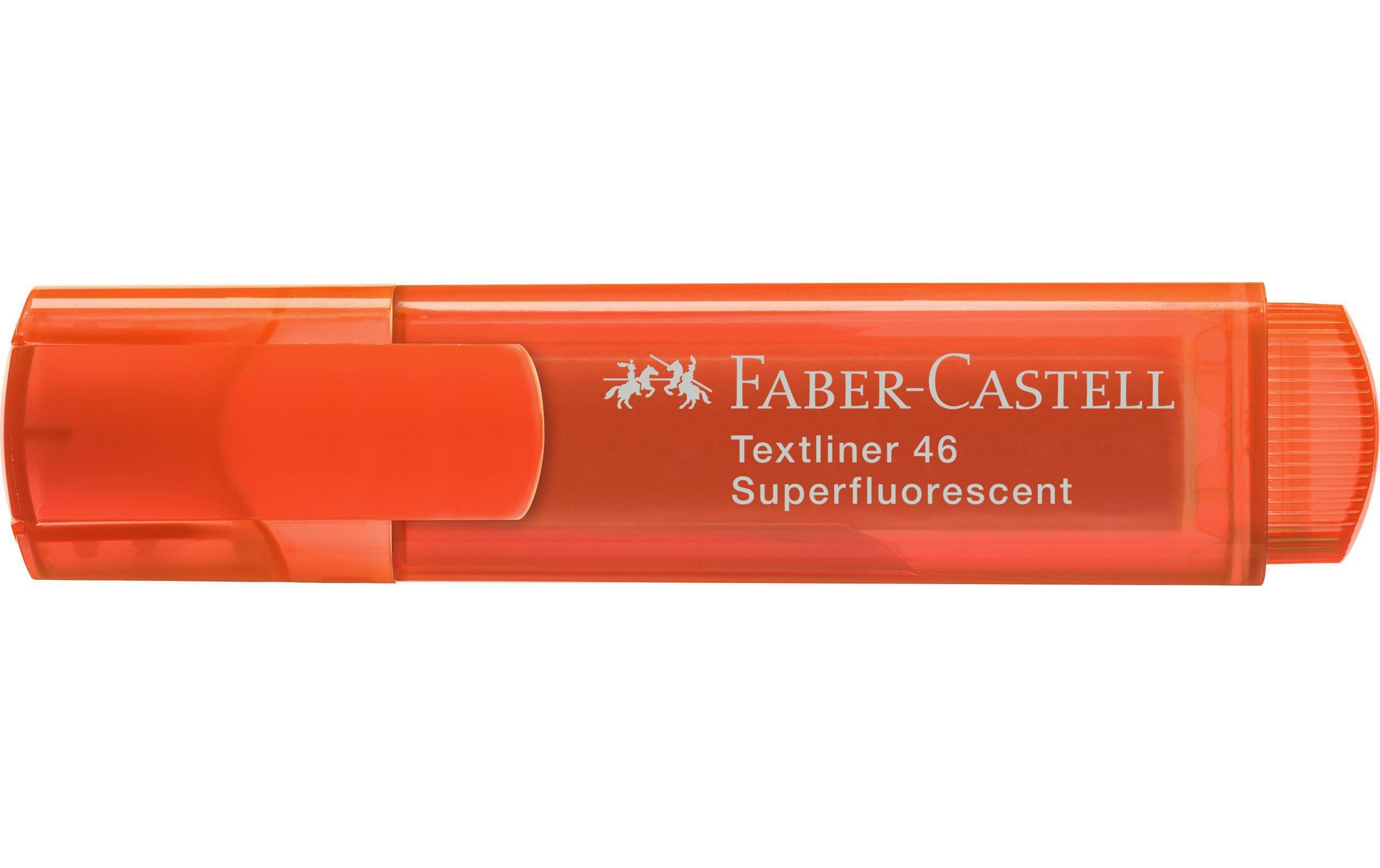 Faber-Castell Textmarker 1546 superfluorescent Orange Faber-Castell Textmarker 1546 superfluorescent Orange
