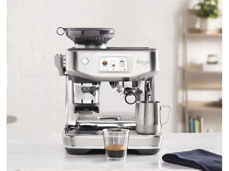 Sage the Barista Touch Impress Cold Brushed Stainless Steel Sage the Barista Touch Impress Cold Brushed Stainless Steel