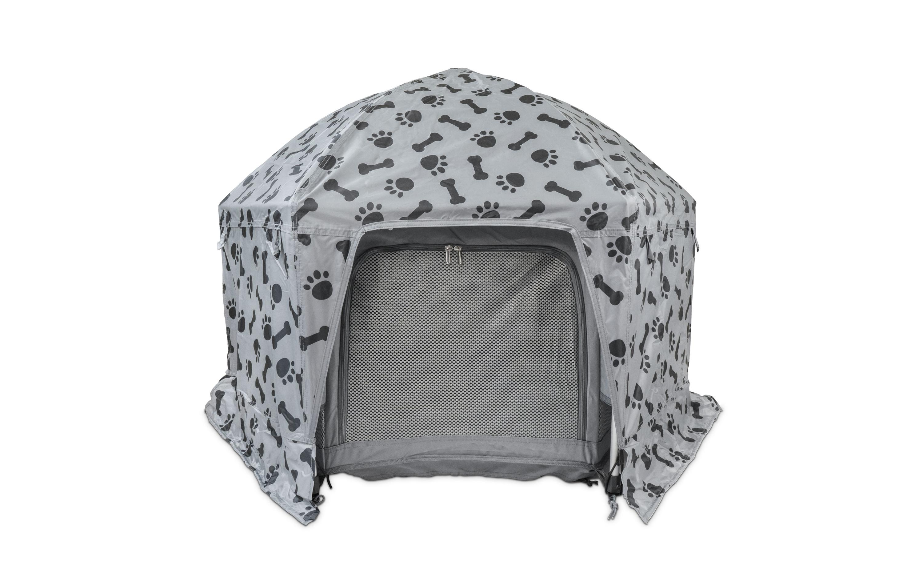 Pety Abdeckung Plus für Laufstall Klein, Anthrazit/Schwarz