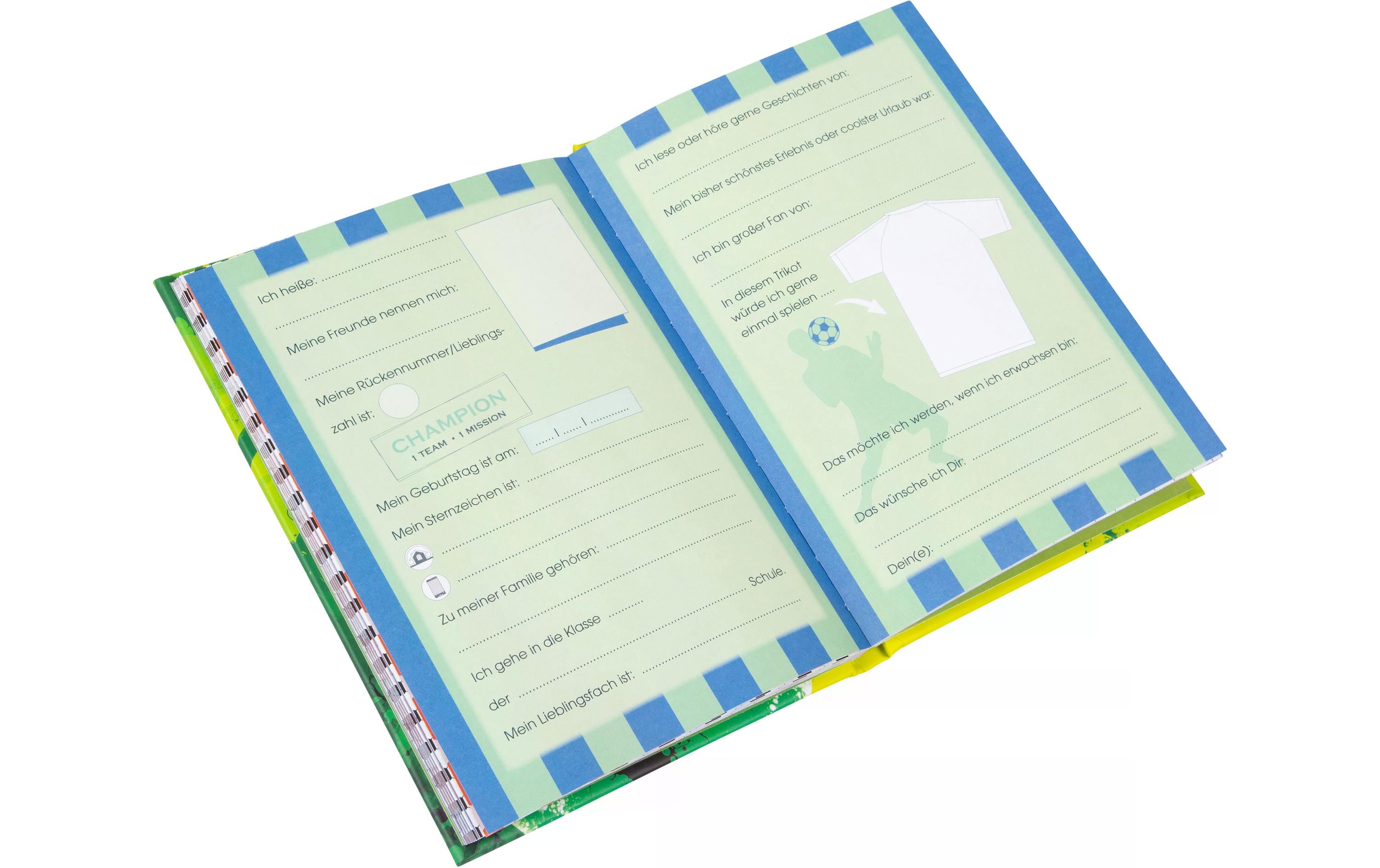 Goldbuch Freundebuch Stürmer A5, 88 Seiten