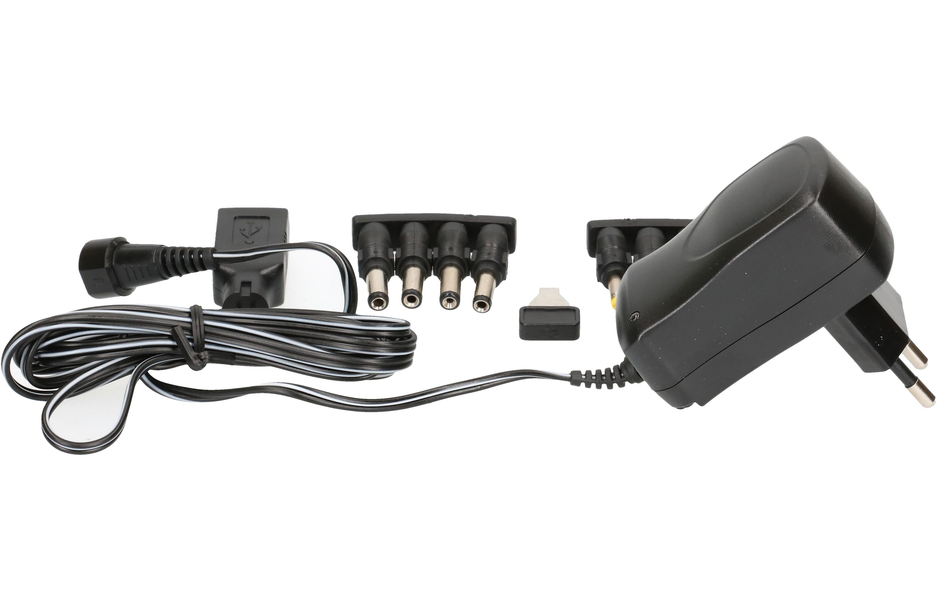 Max Hauri Steckernetzteil Universal 10 W, 3 - 12 V, 600 mA