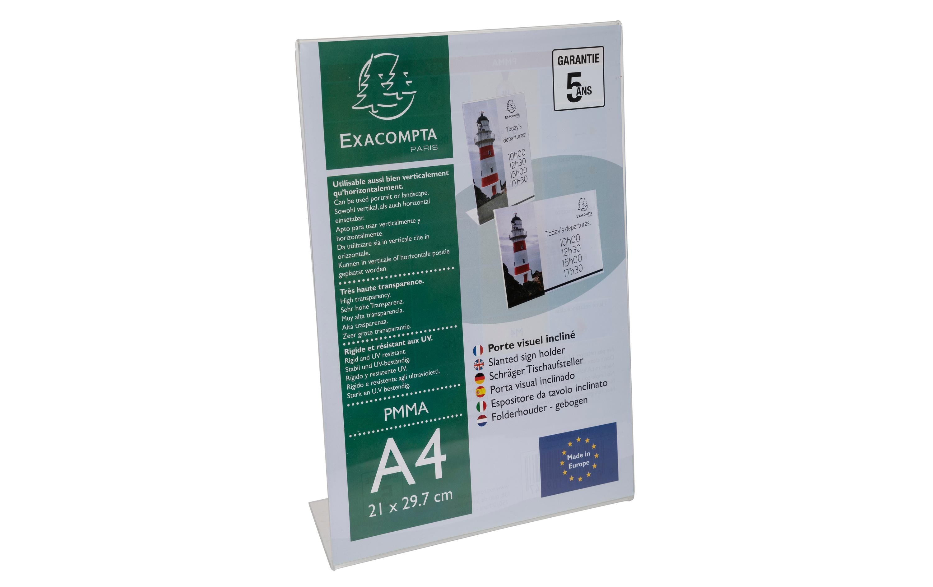 Exacompta Tischaufsteller A4
