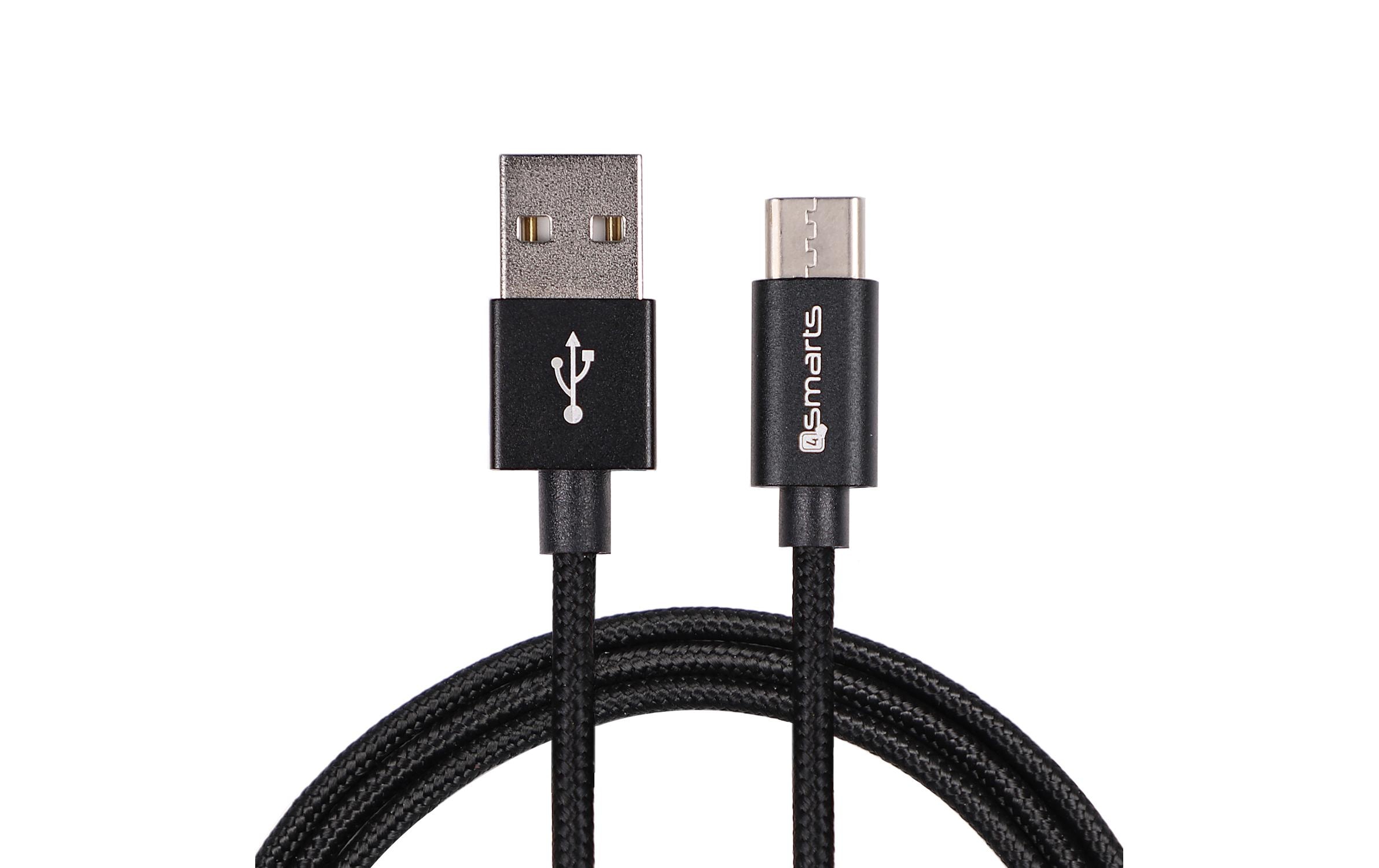 4smarts USB-Kabel RAPIDCord USB A - USB C 2 m 4smarts USB-Kabel RAPIDCord USB A - USB C 2 m