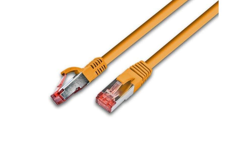 Wirewin Patchkabel RJ-45 - RJ-45, Cat 6, S/FTP, 3 m, Orange