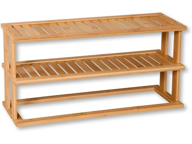 Kesper Küchenregal aus Bambus, 2 Ebenen, 55 x 20 x 27 cm