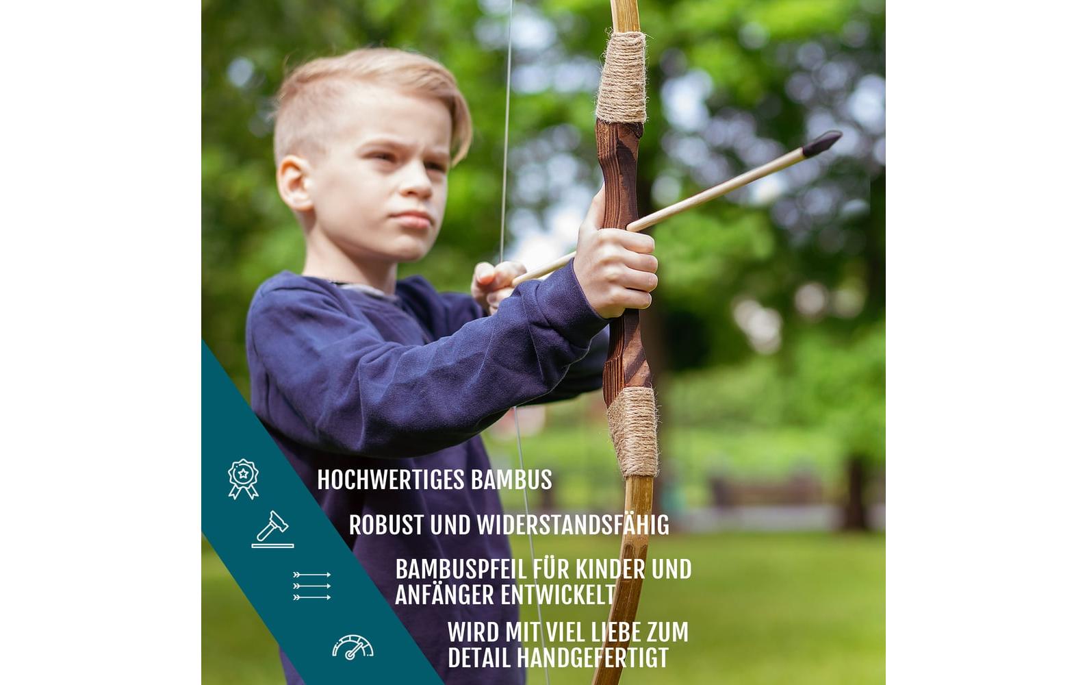 Bogenkönig Bogenschiess-Set 10-teilig