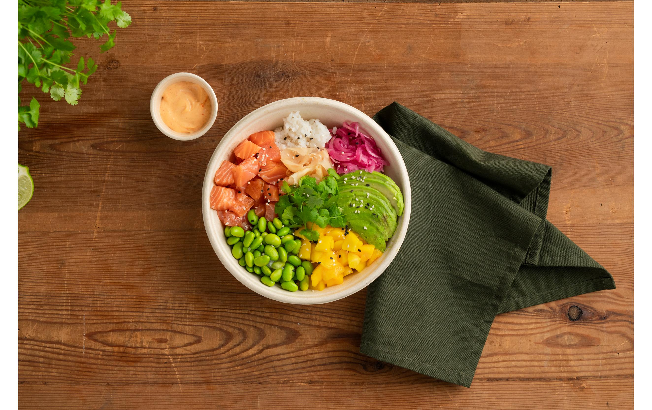 BioPak Einweg-Schale 600 ml Braun ungeteilt, 40 Stück