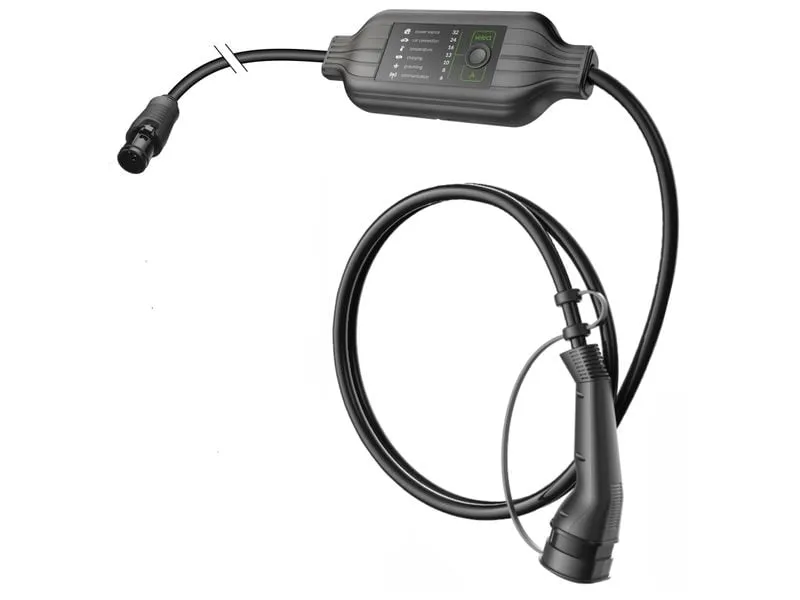 Bury Powerflash 9050 Mobiles EV-Ladegerät Typ 2 Typ 2, 22 kW, IP67, 5 m Bury Powerflash 9050 Mobiles EV-Ladegerät Typ 2 Typ 2, 22 kW, IP67, 5 m