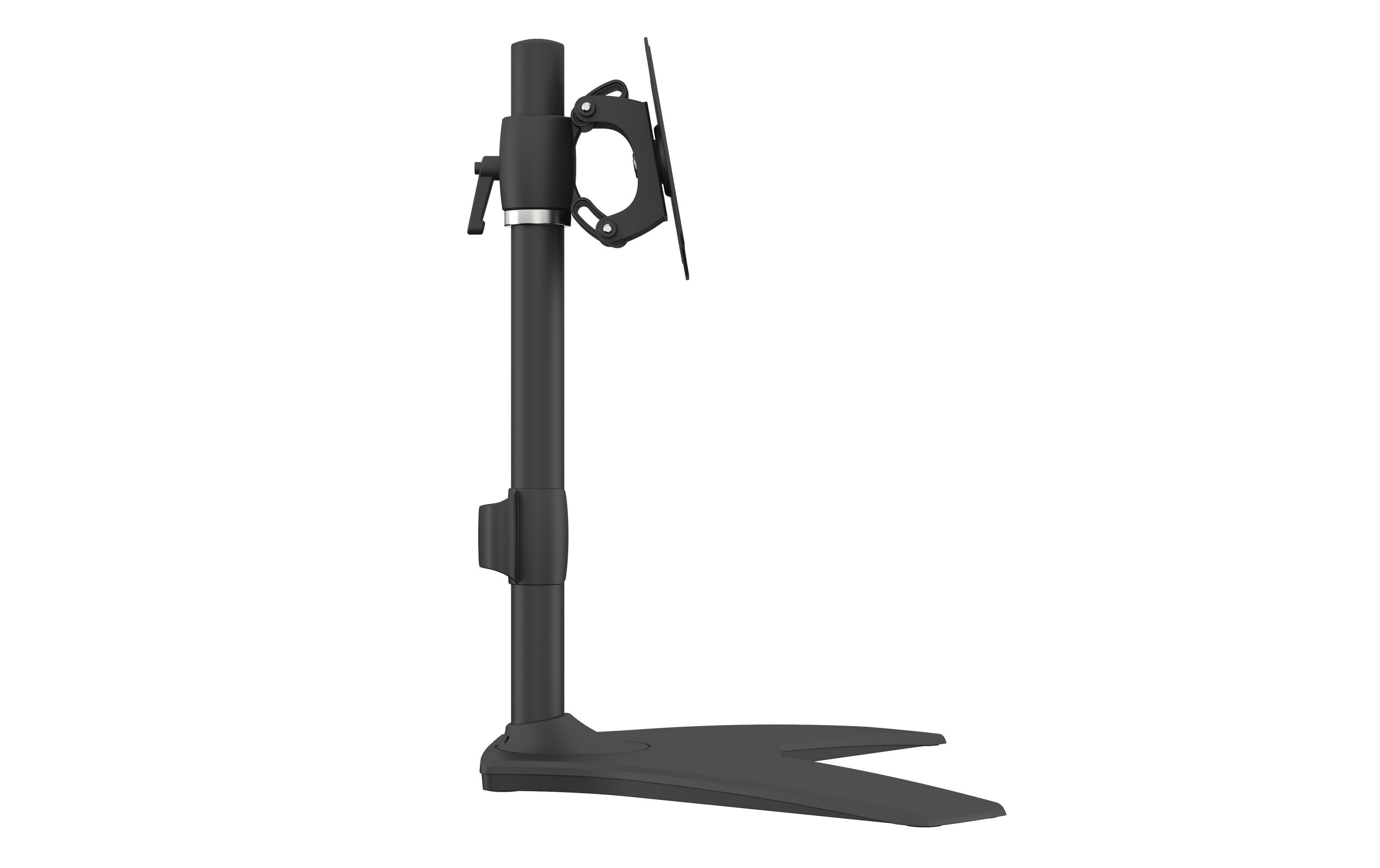 Multibrackets Monitor-Standfuss Single bis 15 kg – Schwarz