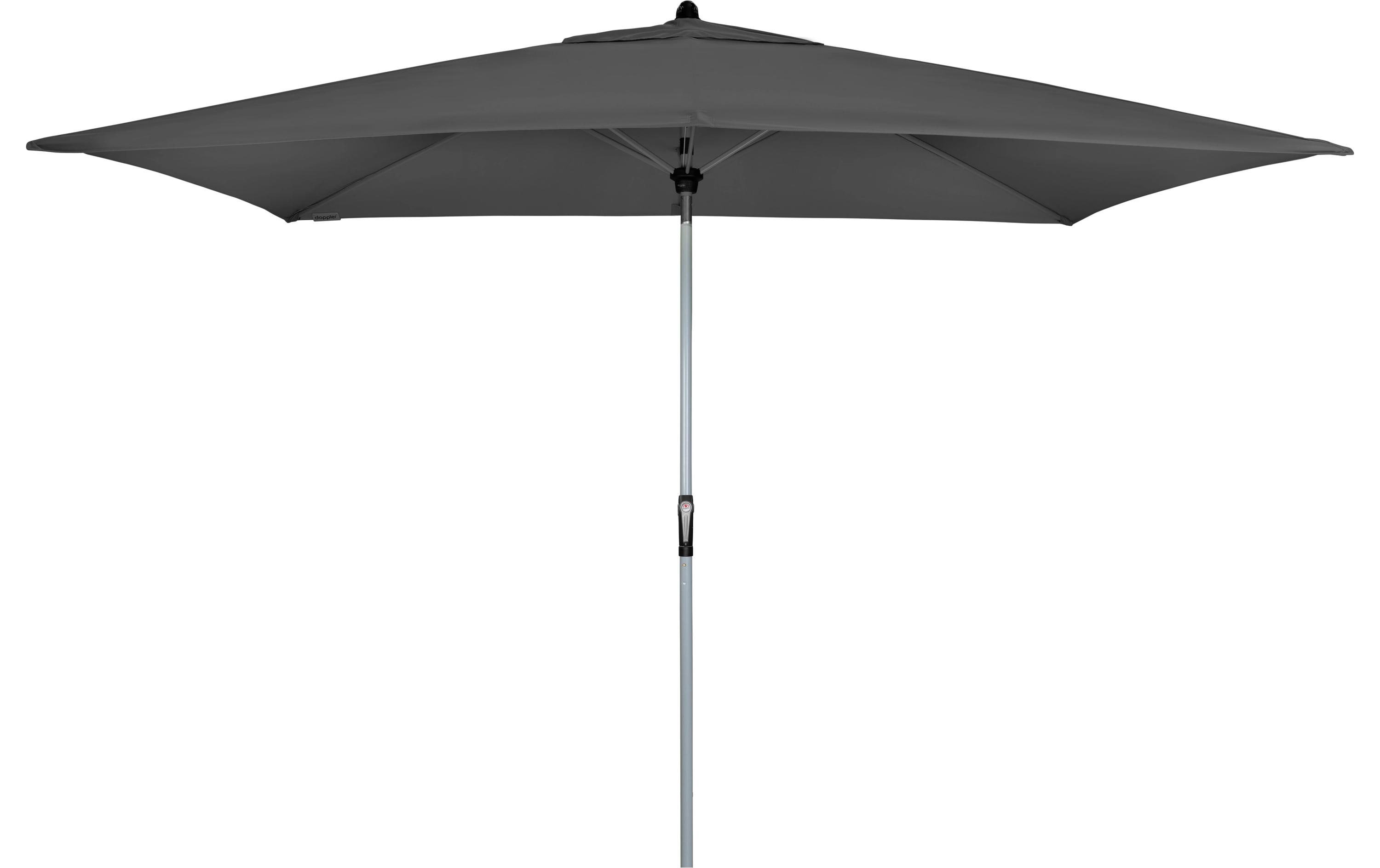 Doppler Sonnenschirm Active 300 x 200 Auto-Tilt - Anthrazit Doppler Sonnenschirm Active 300 x 200 Auto-Tilt - Anthrazit
