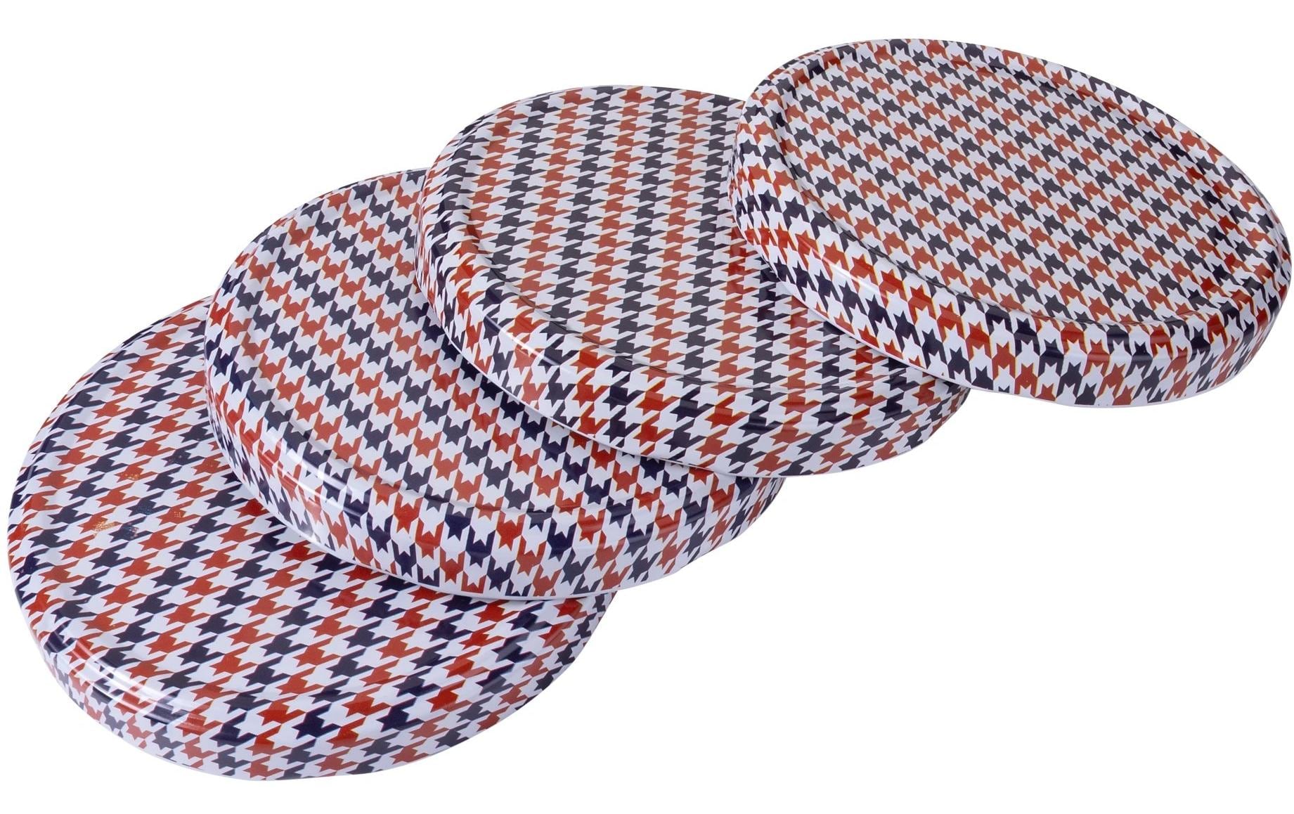 Dr.Oetker Deckel Rauten 4 Stück