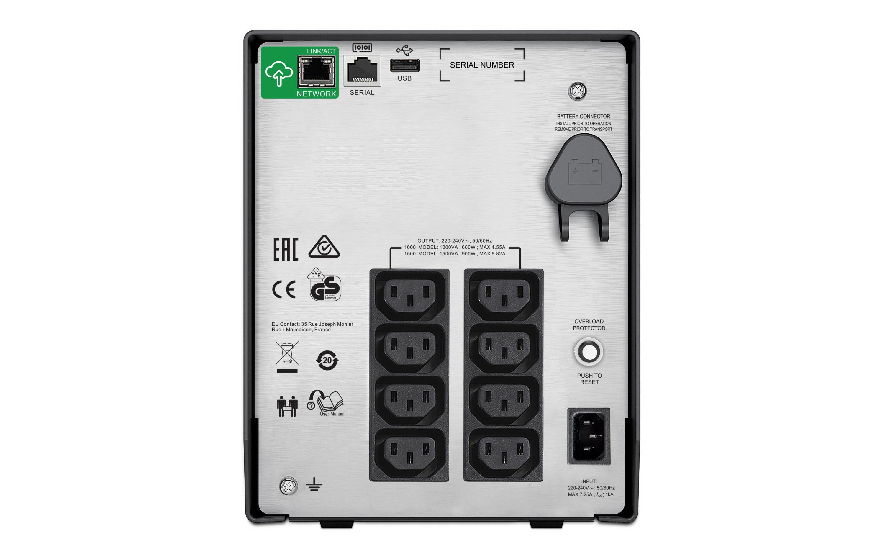 APC USV SMC1000IC 1000 VA / 600 W