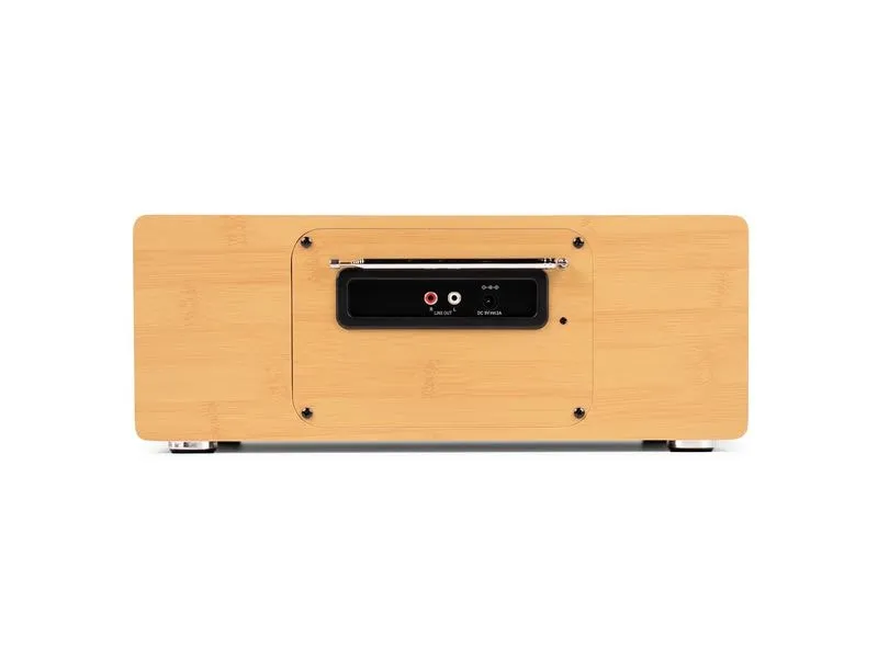 Audizio Avola-BMB DAB+/FM Radio mit BT u. CD, WLAN, bambus Braun Audizio Avola-BMB DAB+/FM Radio mit BT u. CD, WLAN, bambus Braun