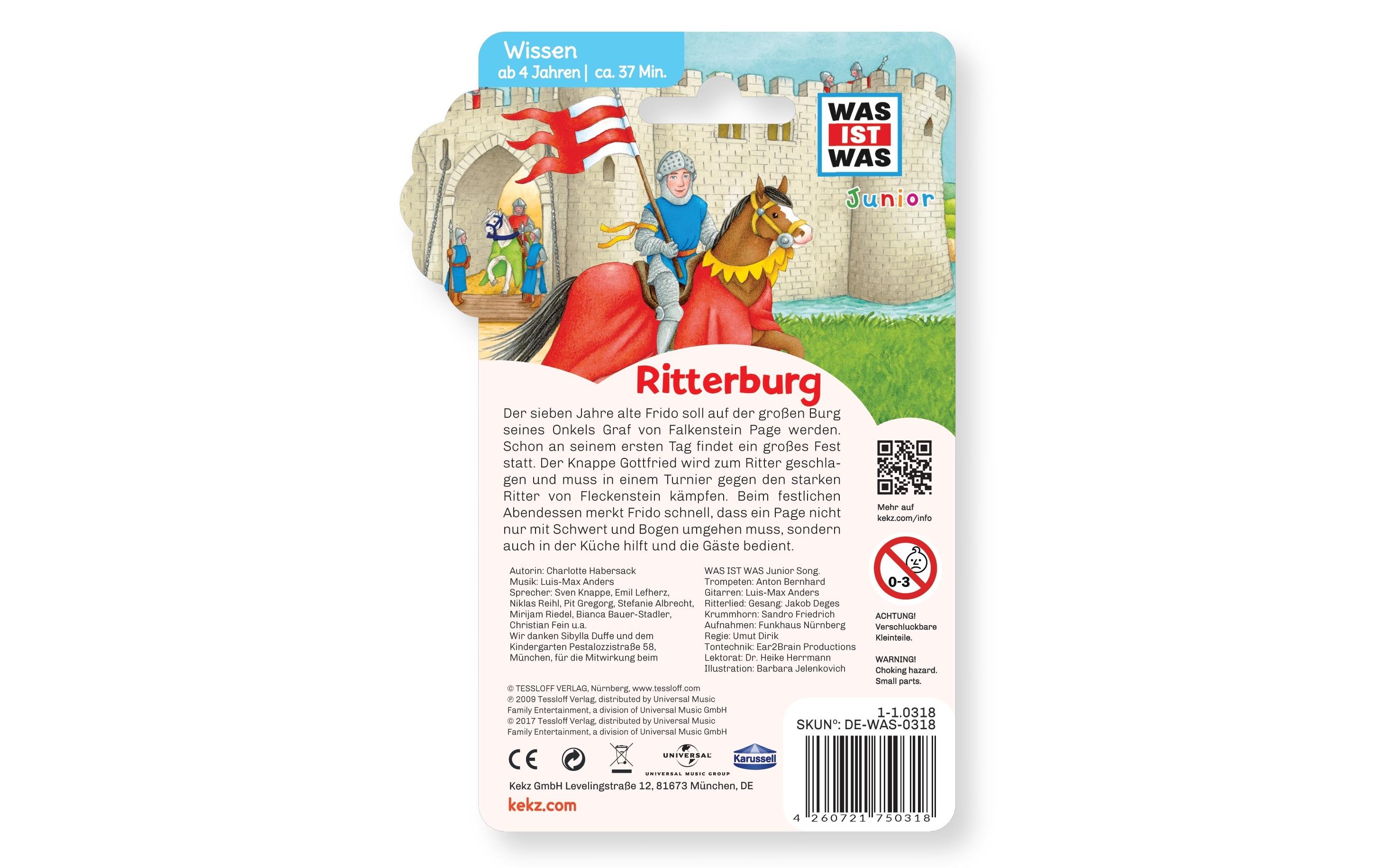 Kekz Audiochip Was ist Was Junior: Ritterburg