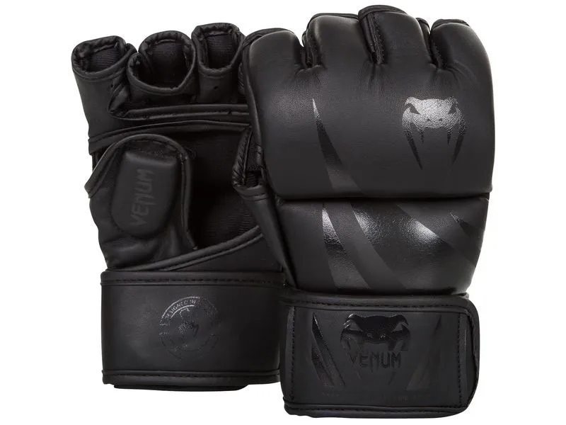 Venum Challenger MMA Gloves, Matt/Schwarz GR S