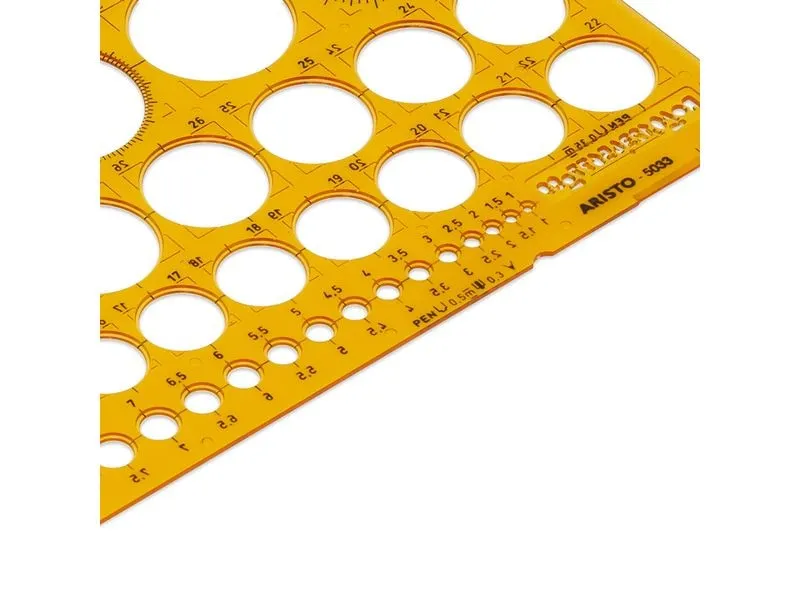 Aristo Schablone 45 Kreise