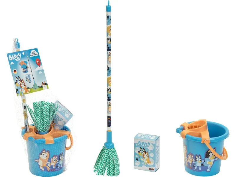Klein-Toys Bluey Wischmopp Set Wischmopp