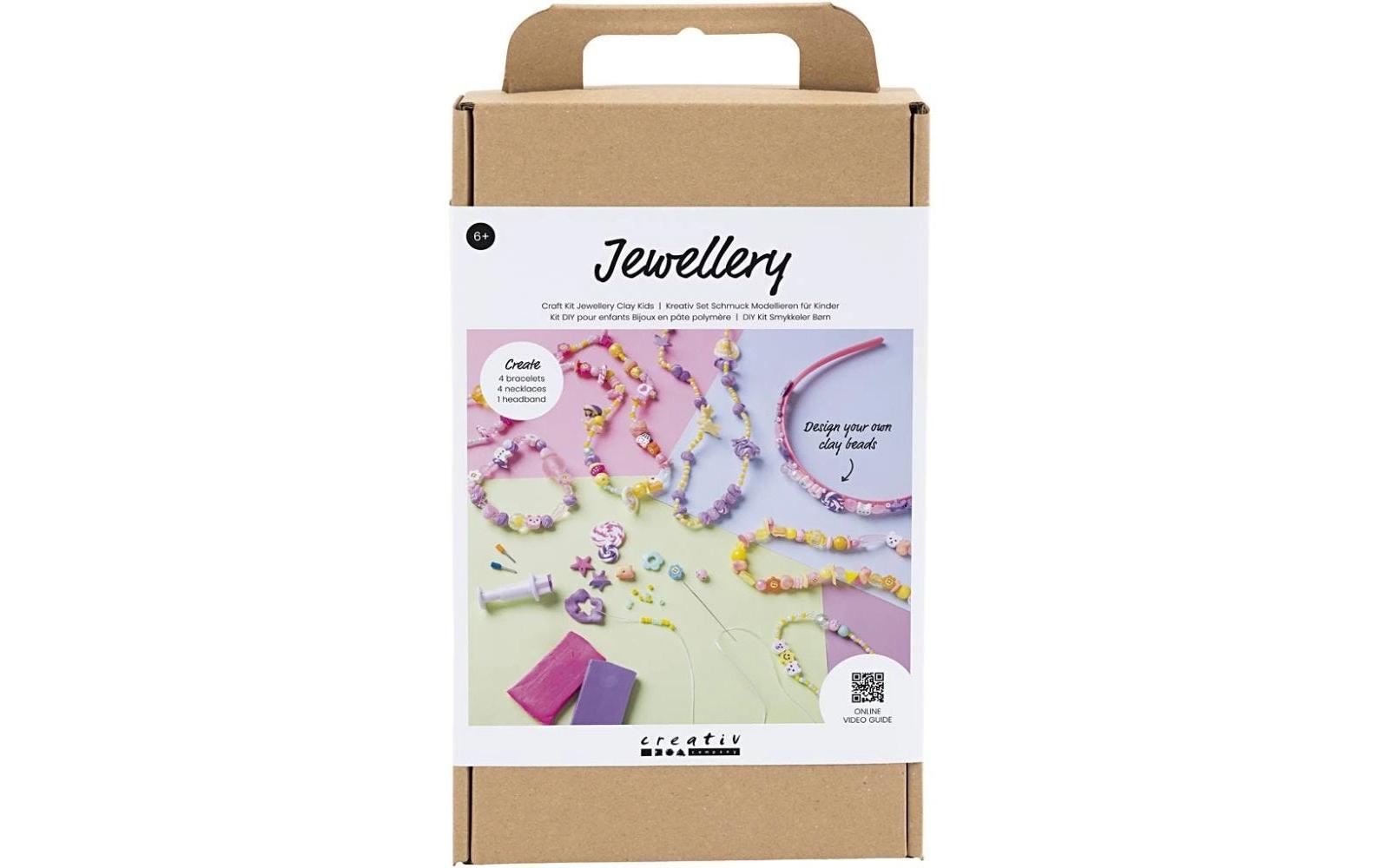 Creativ Company Schmuck Bastelset Modellieren für Kinder Creativ Company Schmuck Bastelset Modellieren für Kinder