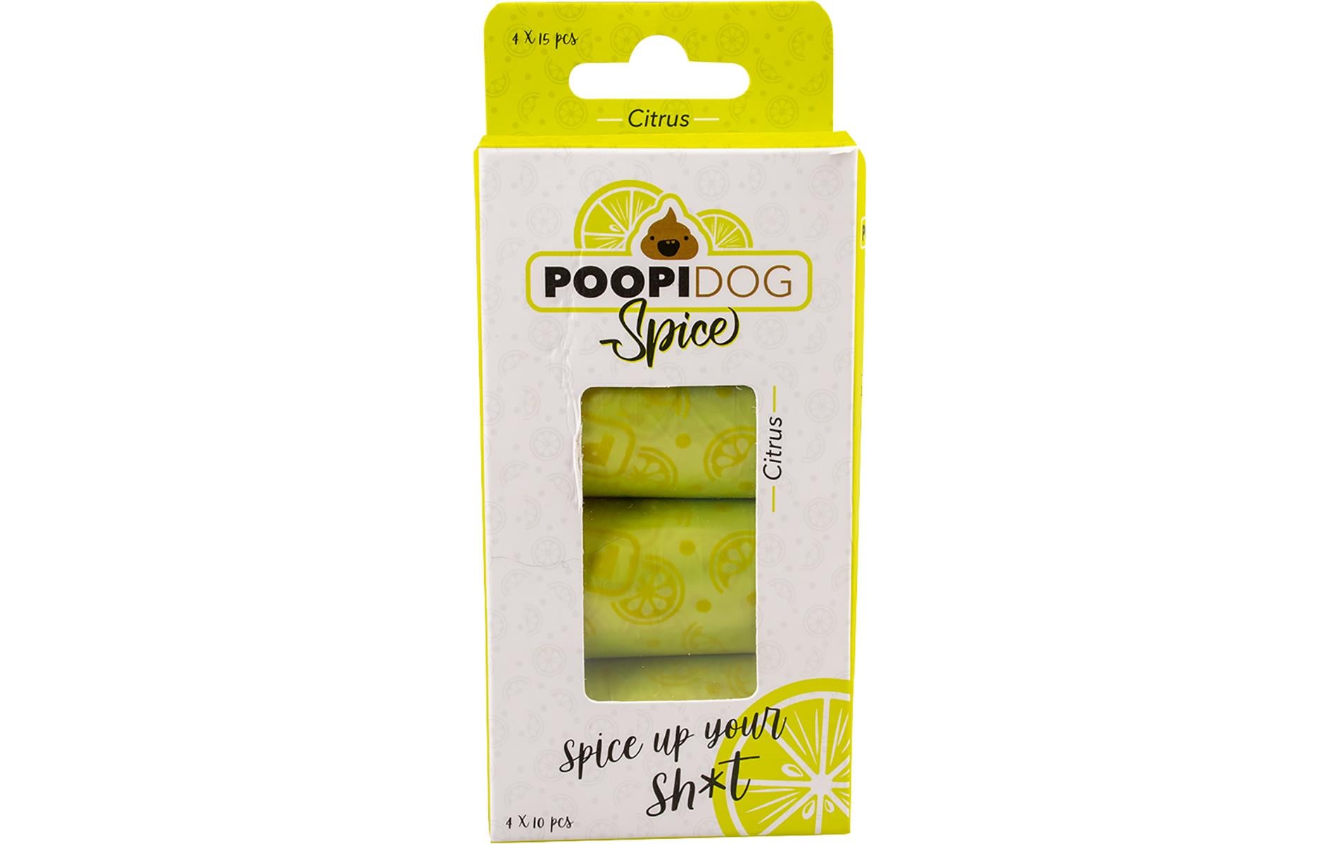 duvoplus Hundekotbeutel mit Zitrusduft, 4 Rollen à 15 Beutel duvoplus Hundekotbeutel mit Zitrusduft, 4 Rollen à 15 Beutel