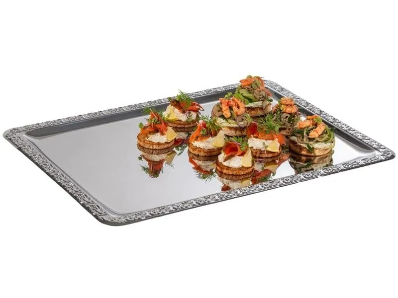 APS Servierplatte Tablett Schöner Essen 50 x 36 x 1 cm