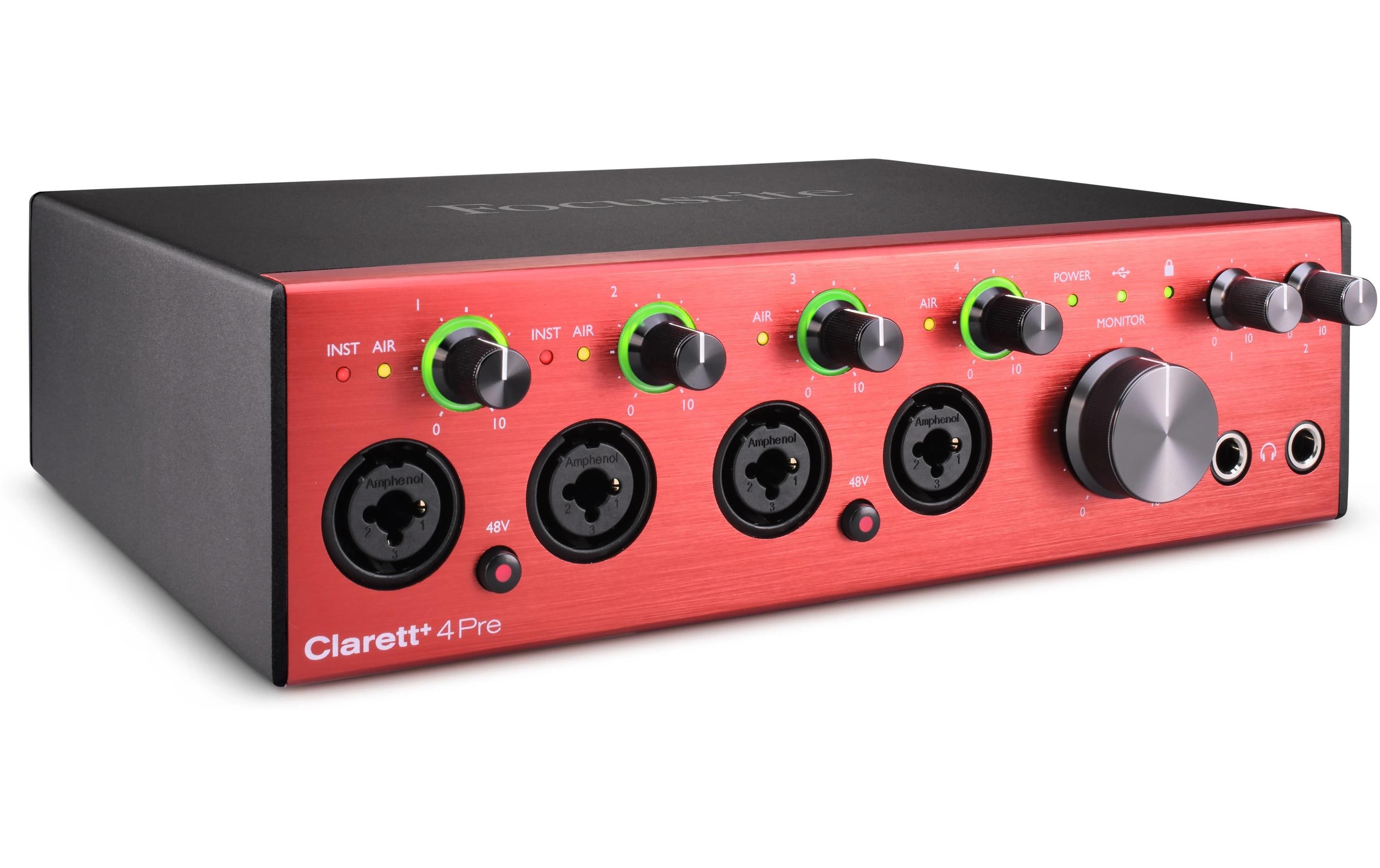 Focusrite Audio Interface Clarett+ 4Pre
