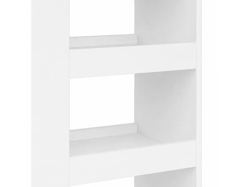 relaxdays Nischenordnungswagen 18 x 85 x 60 cm, Weiss