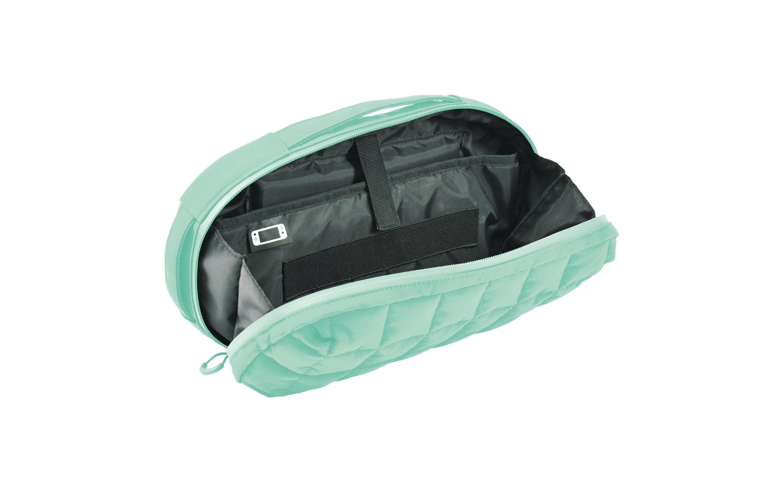 Hori Nintendo Switch 2 Tasche Green Quilted