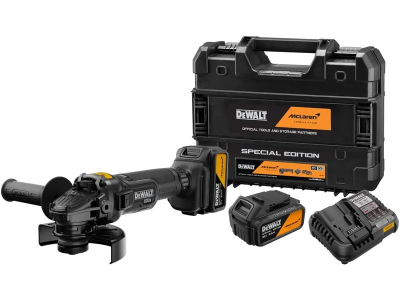 DEWALT Winkelschleifer McLaren F1 Team 18 V XR Brushless 125 mm DEWALT Winkelschleifer McLaren F1 Team 18 V XR Brushless 125 mm