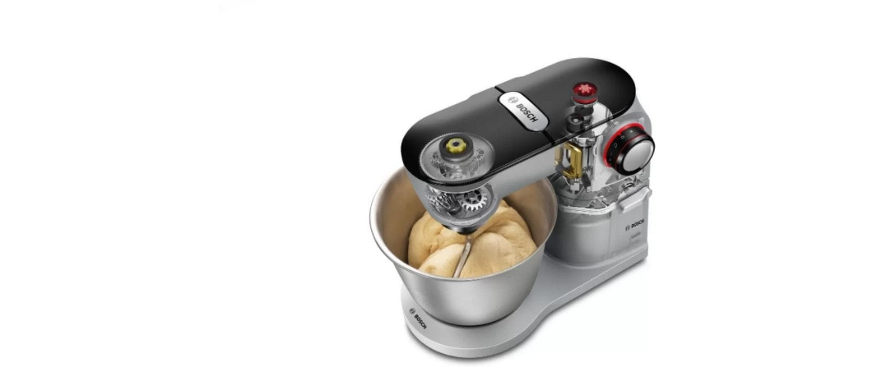 Bosch Küchenmaschine Serie 8 OptiMUM Schwarz/Silber