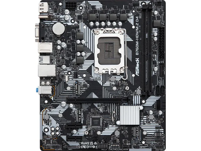 ASRock Mainboard B760M-HDV/M.2 D4 ASRock Mainboard B760M-HDV/M.2 D4