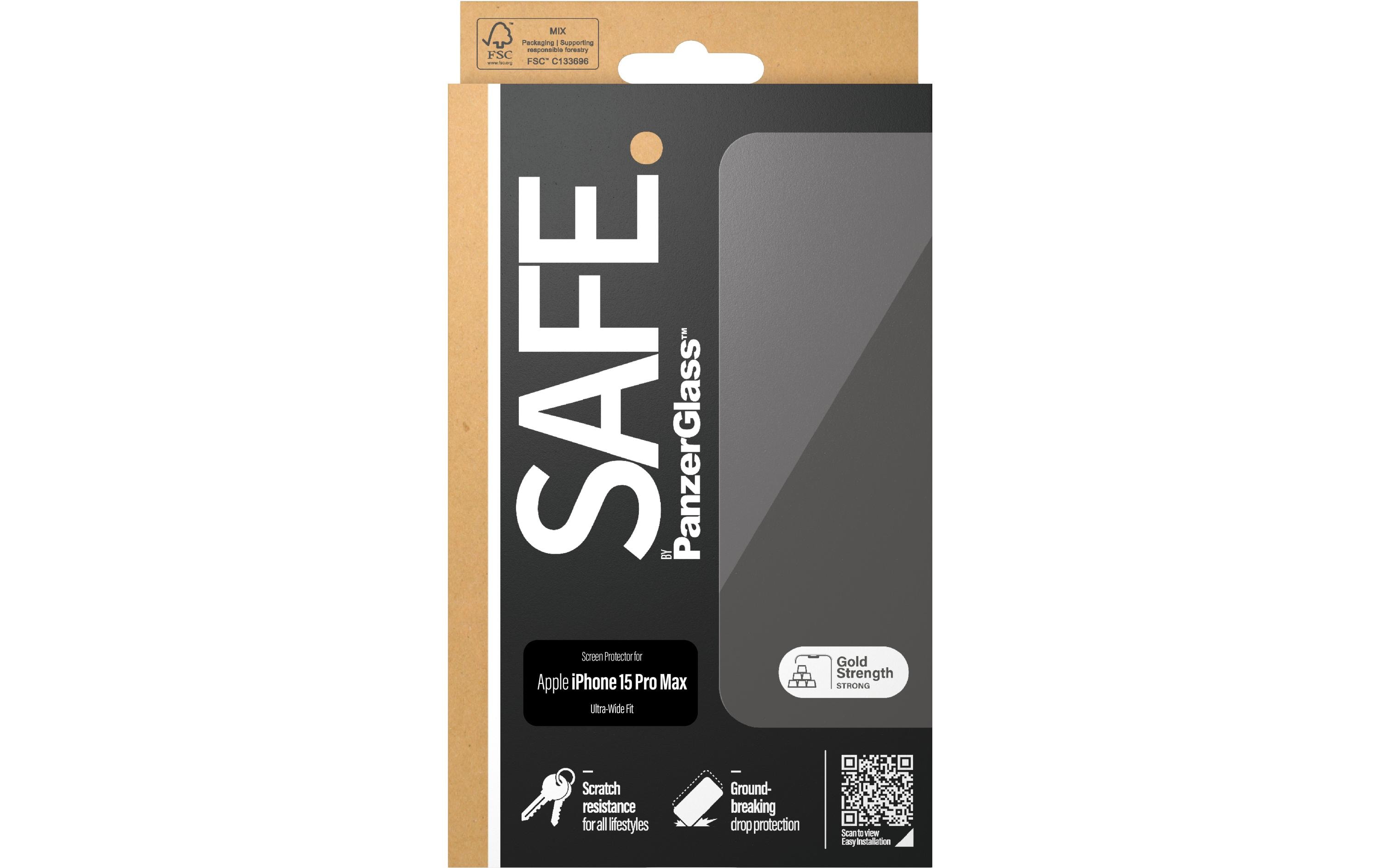 SAFE. Displayschutz Ultra Wide Fit iPhone 15 Pro Max